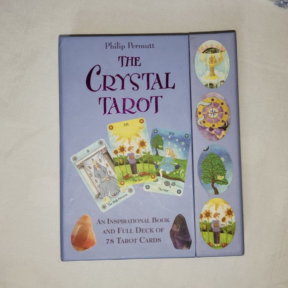 Philip Permutt Crystal Tarot Deck and Guidebook EUC Cico Books - Picture 4 of 8